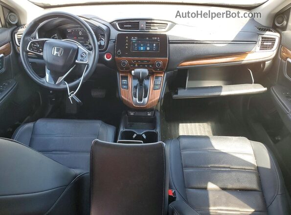 2HKRW2H85NH614404 2022 HONDA CR-V Gray Առջևի վահանակի տեսք