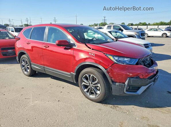 2HKRW2H85NH628822 2022 HONDA CR-V Red Առջևի աջ