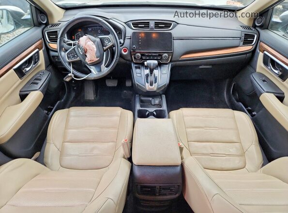 2HKRW2H86JH663394 2018 HONDA CR-V White წინა პანელის ხედი