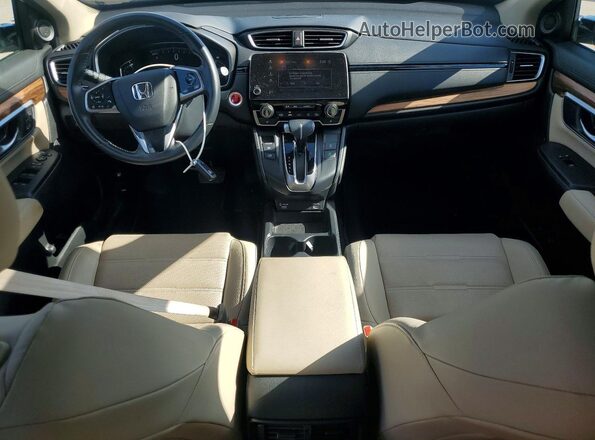 2HKRW2H86LH647702 2020 HONDA CR-V White Widok deski rozdzielczej