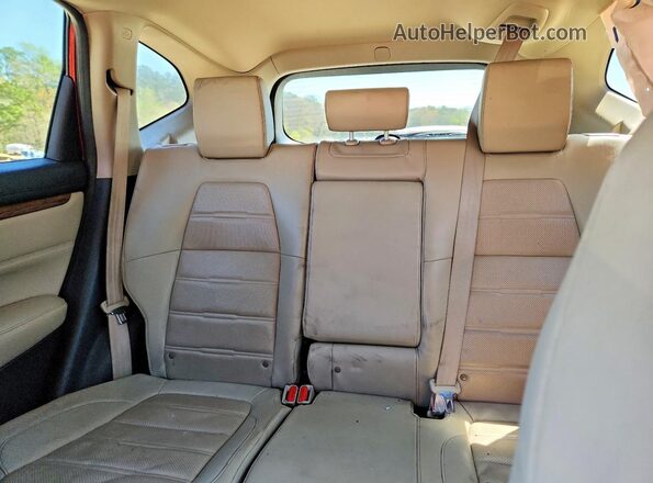 2HKRW2H87HH641429 2017 HONDA CR-V Red Vista de los asientos traseros