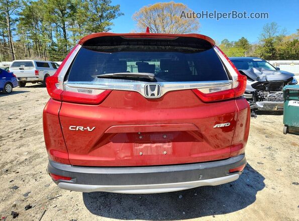 2HKRW2H87HH641429 2017 HONDA CR-V Red Vista trasera