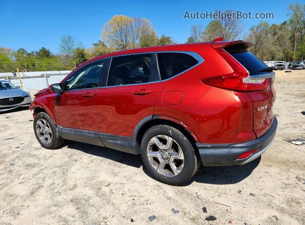 2HKRW2H87HH641429 2017 HONDA CR-V Red Trasero izquierdo