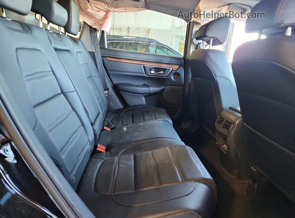 2HKRW2H87HH673149 2017 HONDA CR-V Black Widok tylnych siedzeń