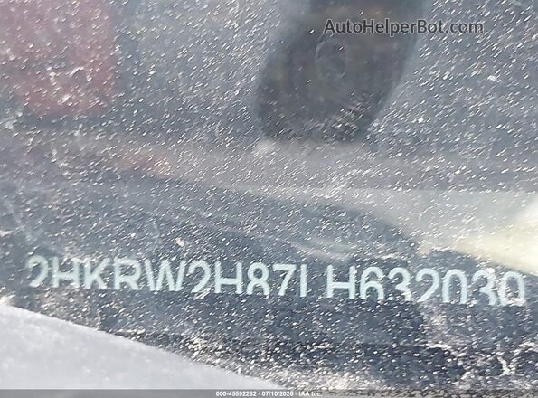 2HKRW2H87LH632030 2020 HONDA CR-V White ძრავის განყოფილების ხედი