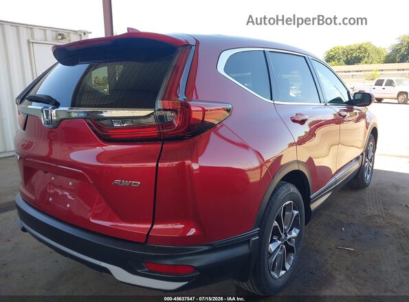 2HKRW2H87MH619487 2021 HONDA CR-V Красный Задняя правая четверть