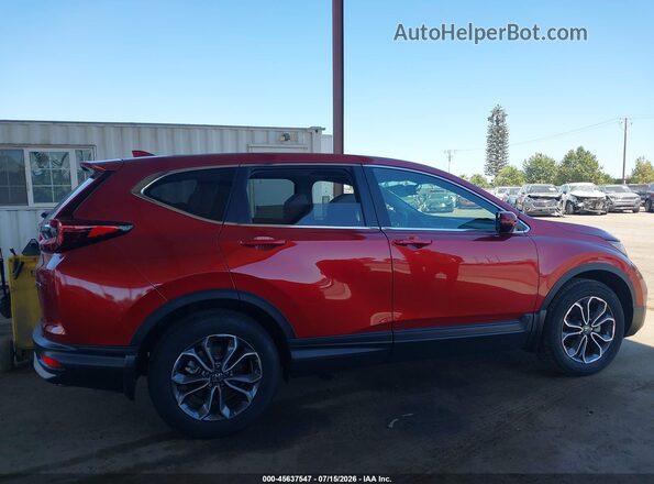 2HKRW2H87MH619487 2021 HONDA CR-V Красный Вид задней части салона