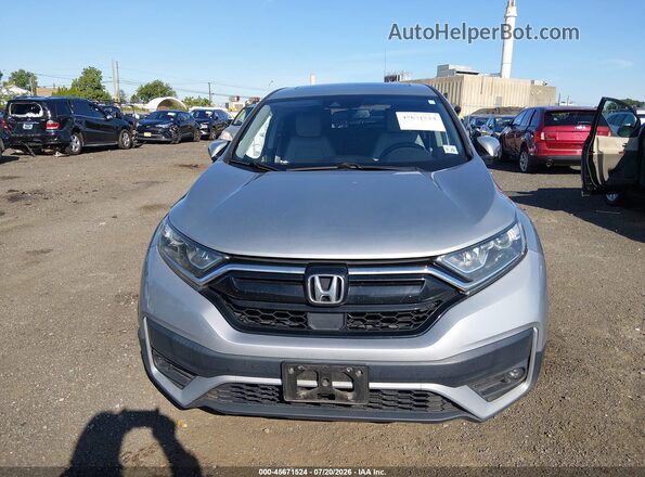 2HKRW2H87MH675509 2021 HONDA CR-V Silver Widok zestawu wskaźników