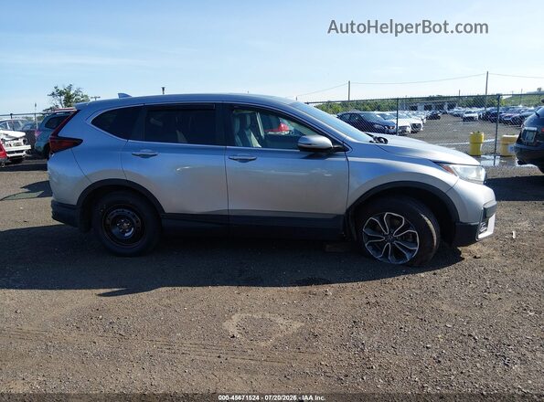 2HKRW2H87MH675509 2021 HONDA CR-V Silver Widok wnętrza z tyłu