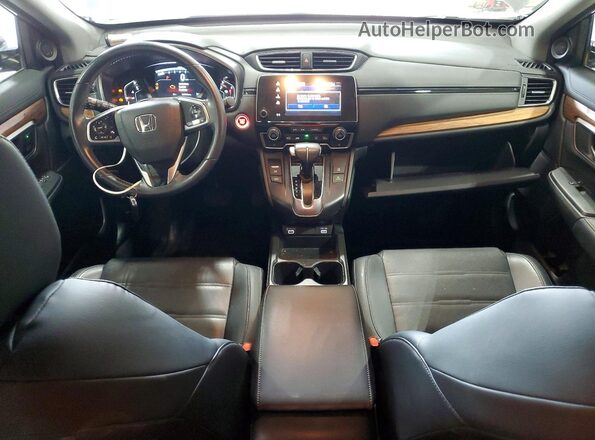 2HKRW2H87NH640941 2022 HONDA CR-V Charcoal Vista del salpicadero