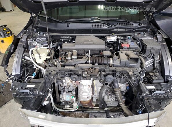 2HKRW2H87NH640941 2022 HONDA CR-V Charcoal Vista del compartimento del motor
