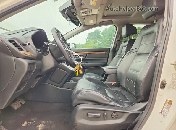 2HKRW2H88HH621156 2017 HONDA CR-V White წინა სალონის ხედი
