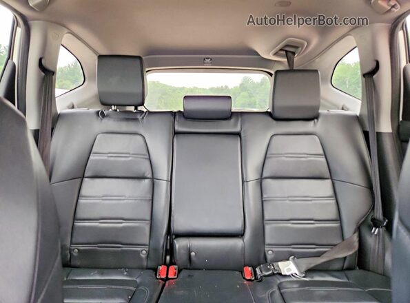 2HKRW2H88HH621156 2017 HONDA CR-V White უკანა სავარძლების ხედი