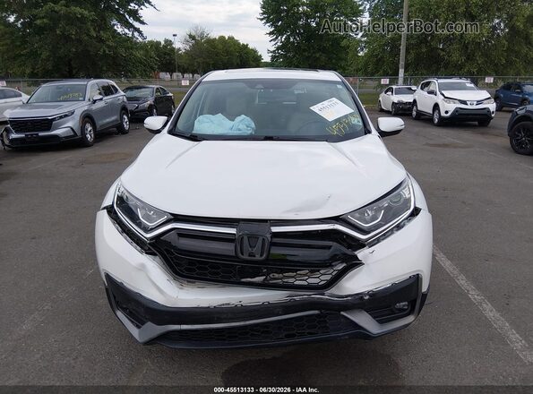 2HKRW2H88MH666916 2021 HONDA CR-V White Вид щитка приладів