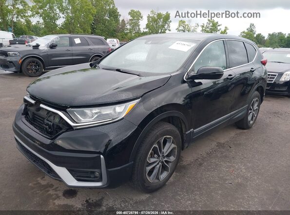 2HKRW2H88NH634064 2022 HONDA CR-V Black Vista tres cuartos delantera izquierda