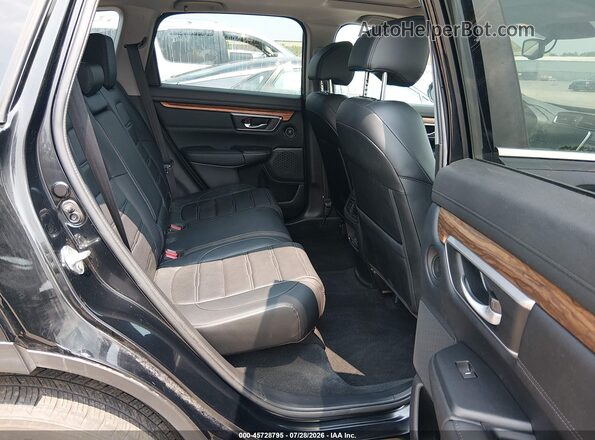 2HKRW2H88NH634064 2022 HONDA CR-V Black Vista de la etiqueta del VIN