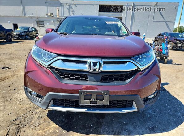 2HKRW2H89HH660189 2017 HONDA CR-V Red Widok z przodu