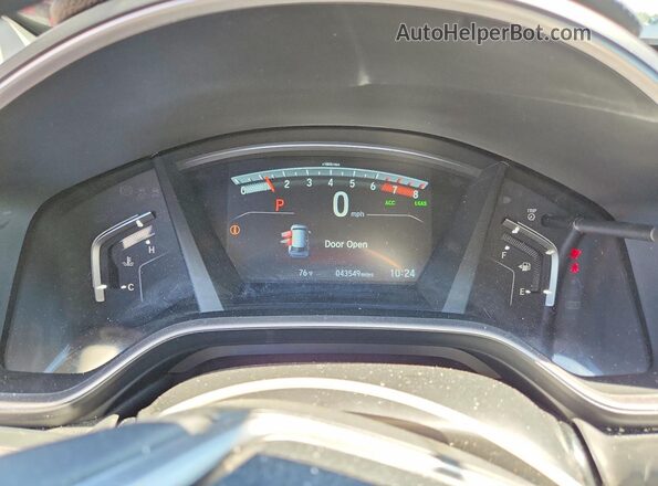 2HKRW2H89HH660189 2017 HONDA CR-V Red Widok zestawu wskaźników