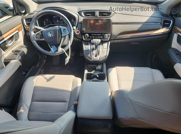 2HKRW2H8XHH608943 2017 HONDA CR-V Gray Dashboard view