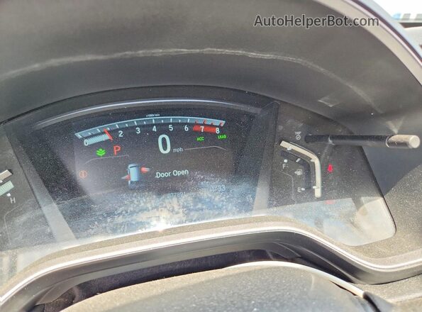2HKRW2H8XHH649136 2017 HONDA CR-V Gray Widok zestawu wskaźników