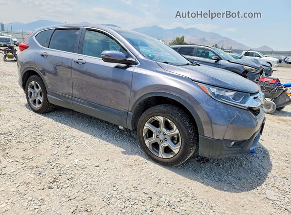 2HKRW2H8XHH649136 2017 HONDA CR-V Gray Przód prawy