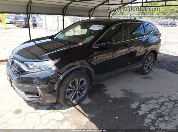 2HKRW2H8XNH632638 2022 HONDA CR-V Black Передня ліва чверть