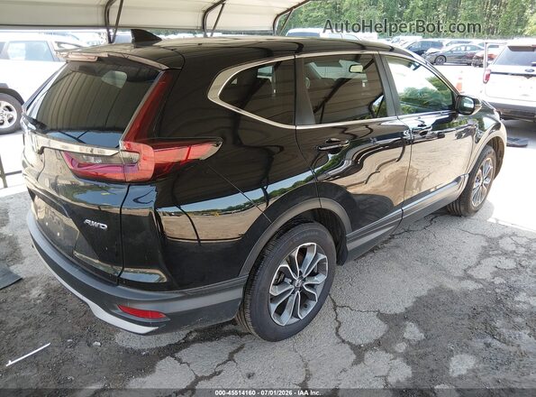 2HKRW2H8XNH632638 2022 HONDA CR-V Black Задня права чверть