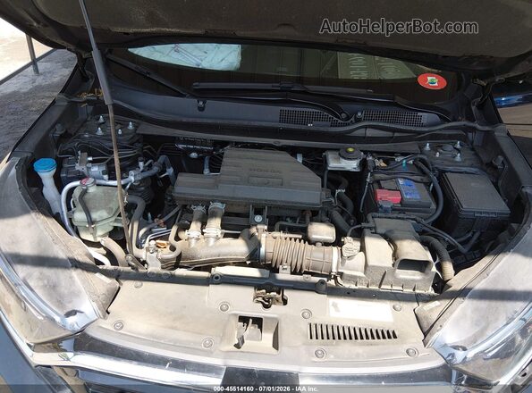 2HKRW2H8XNH632638 2022 HONDA CR-V Black Вид ззаду