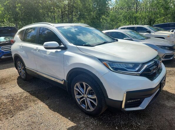 2HKRW2H90NH200150 2022 HONDA CR-V Белый Передняя правая четверть