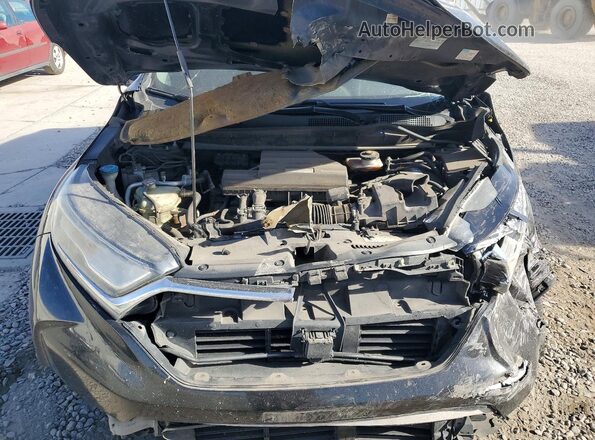 2HKRW2H91HH612582 2017 HONDA CR-V Black Rear interior view