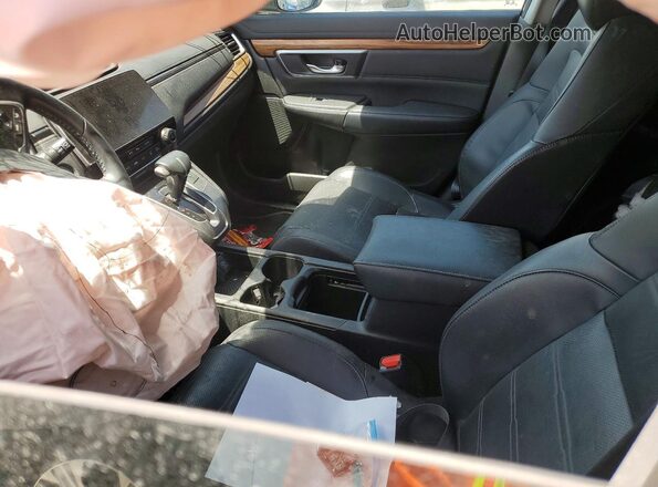 2HKRW2H91HH612582 2017 HONDA CR-V Black Front interior view