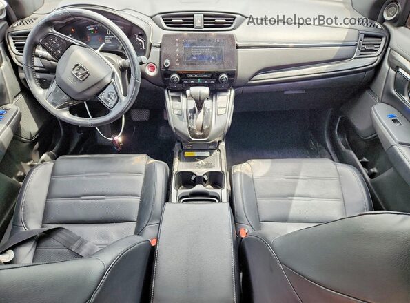 2HKRW2H91LH238872 2020 HONDA CR-V Черный Вид панели приборов