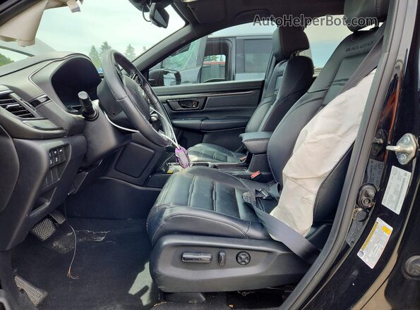 2HKRW2H91LH238872 2020 HONDA CR-V Черный Вид салона спереди