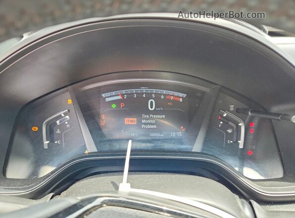 2HKRW2H91LH238872 2020 HONDA CR-V Черный Вид щитка приборов