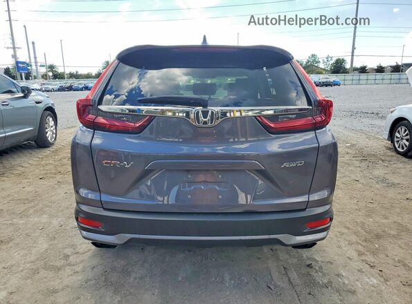 2HKRW2H91LH603518 2020 HONDA CR-V Gray Вид ззаду