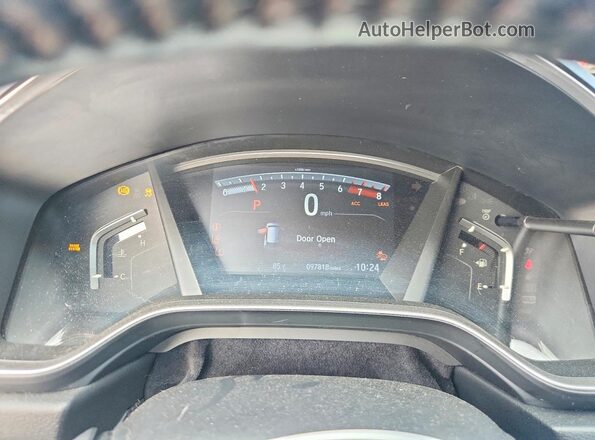 2HKRW2H91LH652928 2020 HONDA CR-V Black Вид щитка приладів