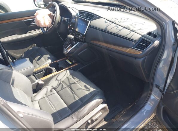 2HKRW2H91NH609922 2022 HONDA CR-V Gray წინა სალონის ხედი