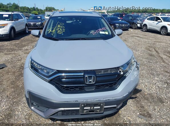 2HKRW2H91NH609922 2022 HONDA CR-V Gray ხელსაწყოთა პანელის ხედი