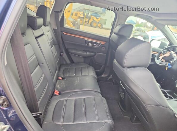 2HKRW2H92KH150119 2019 HONDA CR-V Blue Widok tylnych siedzeń