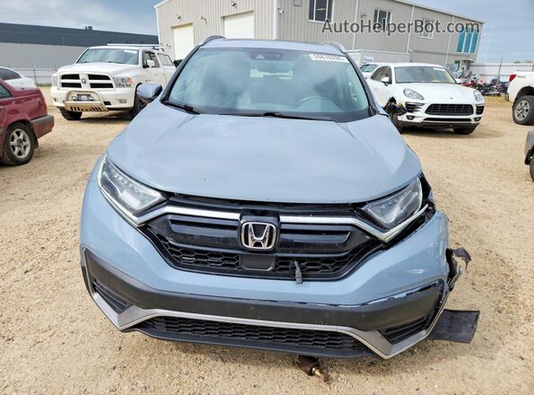2HKRW2H92LH211146 2020 HONDA CR-V Blue Front view