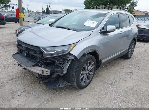 2HKRW2H92LH617038 2020 HONDA CR-V Gray Vista tres cuartos delantera izquierda
