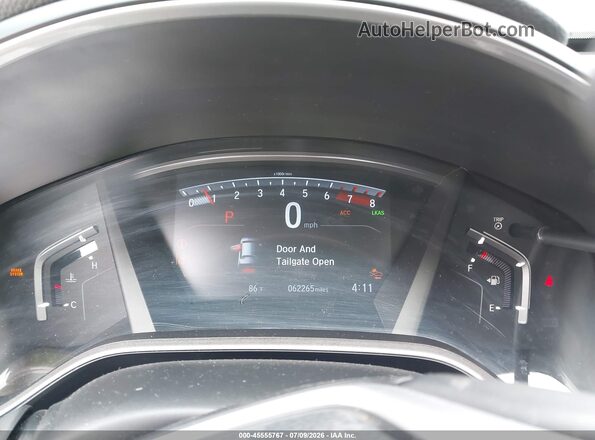 2HKRW2H92LH617038 2020 HONDA CR-V Gray Vista de los asientos traseros