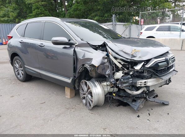 2HKRW2H92MH615694 2021 HONDA CR-V Gray Դիմացի տեսք