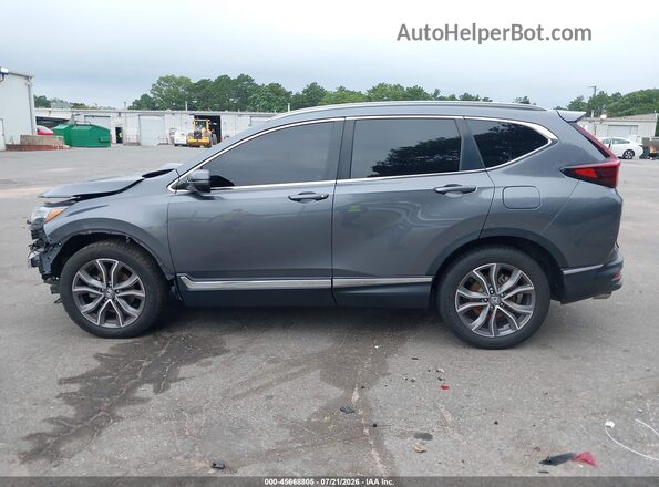 2HKRW2H92MH615694 2021 HONDA CR-V Gray 