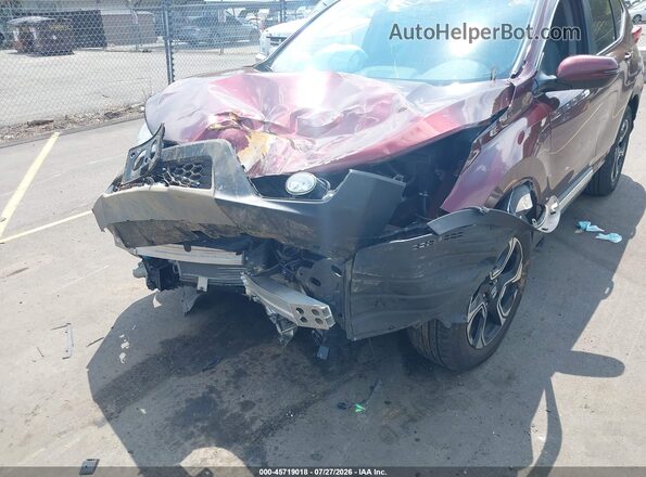 2HKRW2H93KH625986 2019 HONDA CR-V Burgundy Widok z przodu