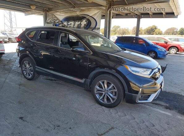 2HKRW2H93LH680116 2020 HONDA CR-V Black Передня права чверть