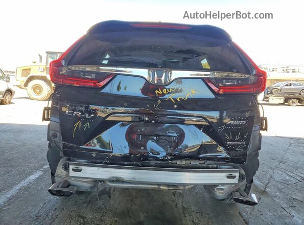 2HKRW2H93LH680116 2020 HONDA CR-V Black Вид ззаду