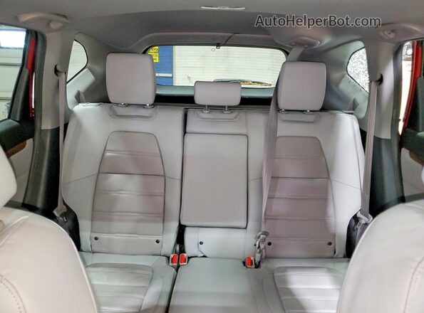 2HKRW2H95NH646813 2022 HONDA CR-V Maroon Widok tylnych siedzeń