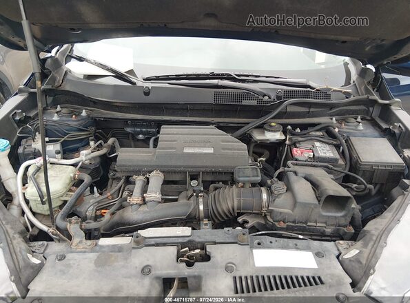 2HKRW2H96JH150686 2018 HONDA CR-V Blue Rear view