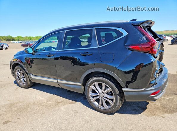 2HKRW2H96NH653009 2022 HONDA CR-V Black Задня ліва чверть